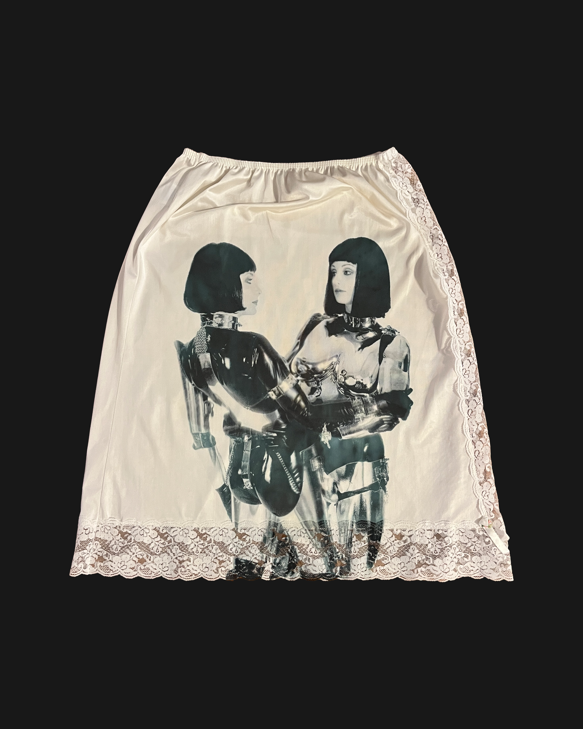 robo girl lace skirt