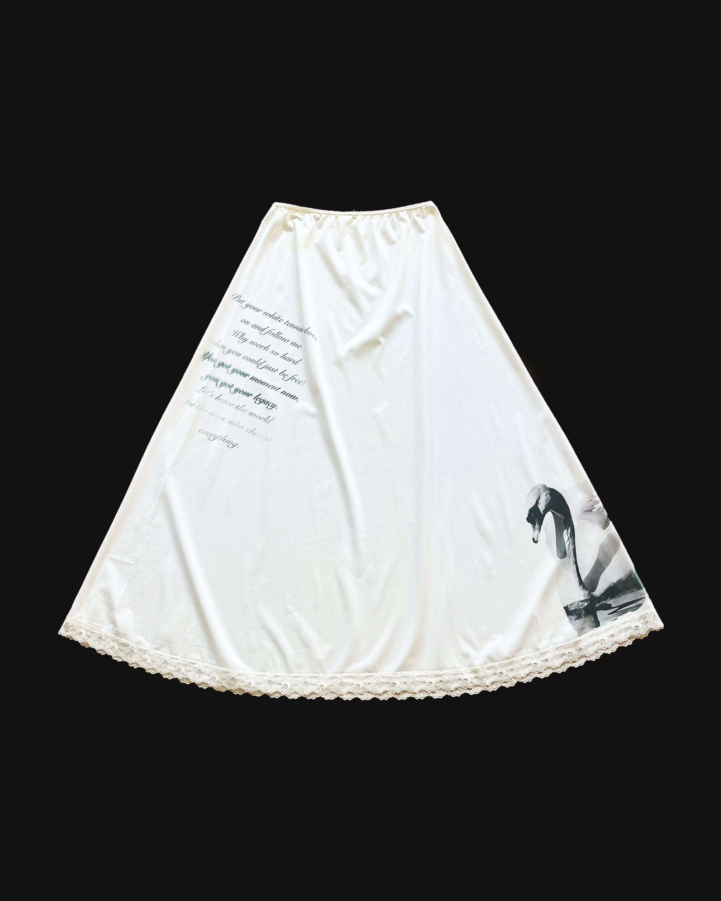 swan song maxi skirt